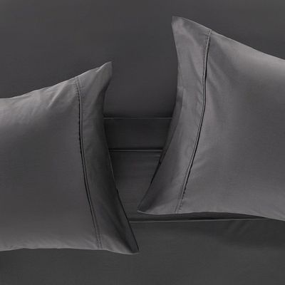Imagen 2 del producto Sábana 400 Hilos Algodón Suvin S. Arias 2 Plazas Charcoal