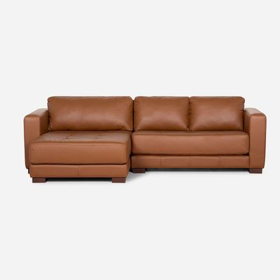 Imagen 2 del producto Sofá Seccional Rosen Copeland Izquierdo Cuero Café