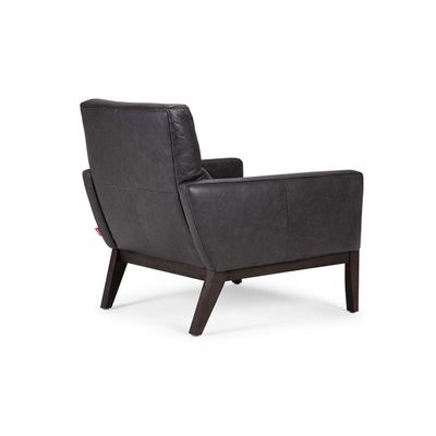 Imagen 2 del producto Poltrona Rosen Timber Cuero Stone