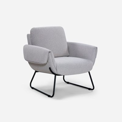 Poltrona Rosen Ross Tela Gris