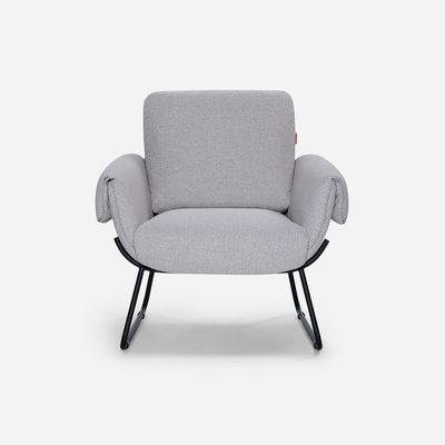 Imagen 2 del producto Poltrona Rosen Ross Tela Gris