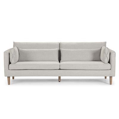 Sofá Rosen Vesterbro 3 Cuerpos Tela Crudo