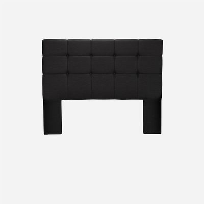 Imagen 2 del producto Cama Europea Neo Plus 2 Plazas 150x200 cm+Respaldo Grafito