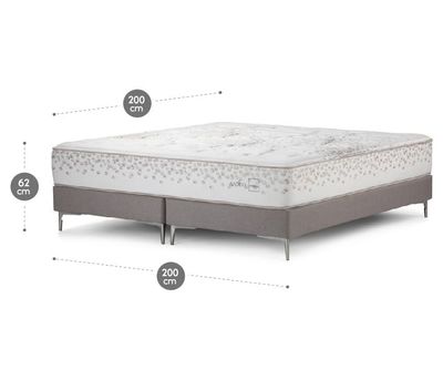Imagen 2 del producto Cama Europea Rosen Mobo Super King 200 X 200 Cm