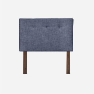 Imagen 2 del producto Cama Europea Classique+ 1,5 Plazas+Respaldo New Bennet Denim