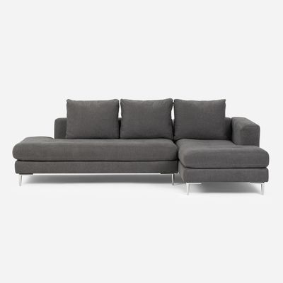 Imagen 2 del producto Sofá Seccional Rosen Panamá Derecho Tela Gris