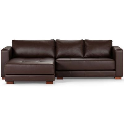Imagen 2 del producto Sofá Seccional Rosen Copeland Izquierdo Cuero Marrón