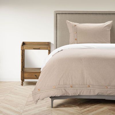 Imagen 2 del producto Funda Plumón Rosen Algodón Pure New Lanin 1,5 Plazas Arena