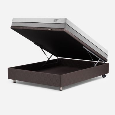 Imagen 2 del producto Boxet Pratta 2 Plazas + Respaldo y Veladores Ferrara