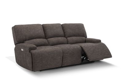 Imagen 1 del producto Rosen Sofá Reclinable 3 Cuerpos Eléctrico Jagger Taupe