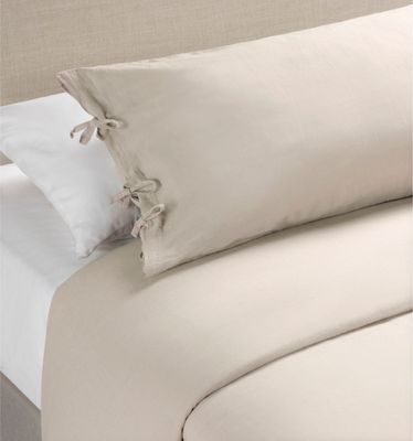 Imagen 2 del producto Funda Plumón Rosen Lino-Algodón Pure Liso 1 Plaza Arena