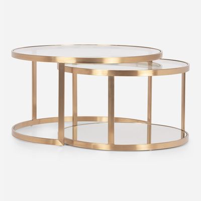 Mesa de Centro Rosen Alders 80 x 80 cm