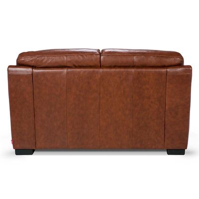 Imagen 2 del producto Sofá Rosen Flaminio 2 Cuerpos Cuero Caramelo