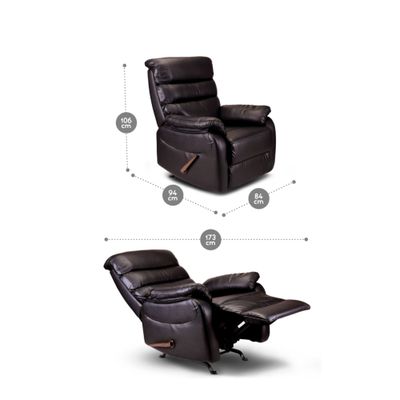 Imagen 2 del producto Bergere Rosen Magrit Leather Match Manual Chocolate
