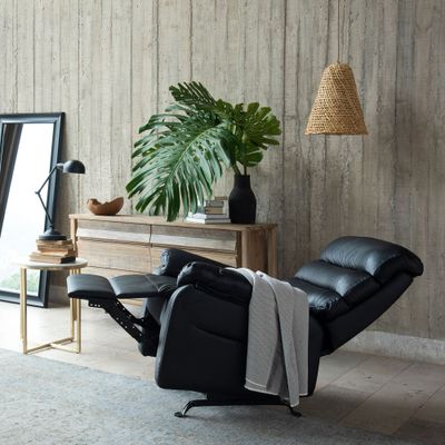 Imagen 2 del producto Bergere Rosen Magrit Leather Match Manual Negro