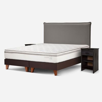 Imagen 2 del producto Cama Classique+ King + Muebles Maurice Grafito