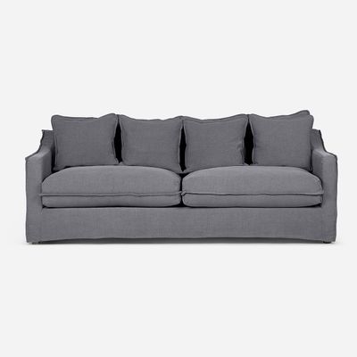 Imagen 2 del producto Sofá Pangrati 3,5 Cuerpos Tela Grafito