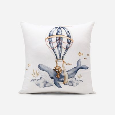 Imagen 1 del producto Funda de Cojín Ballenas 50x50 cm