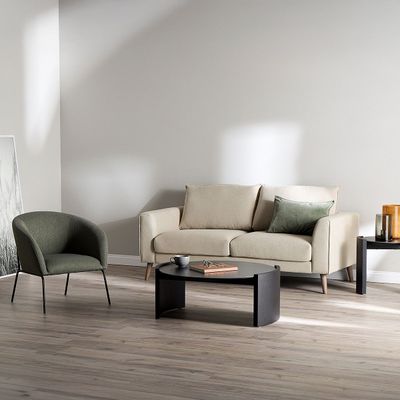 Imagen 2 del producto Sofá Biran 3 Cuerpos Tela Beige