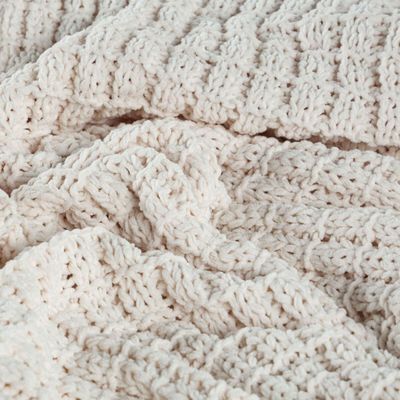 Imagen 2 del producto Manta Algodón Rosen Tejida 100 x 140 cm Kids Beige