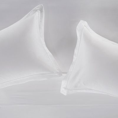 Sábana Rosen 500 Hilos Algodón Lisa Blanca King