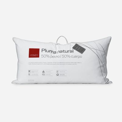 Almohada Rosen Pluma Natural 50% Pecho King 50x90 cm