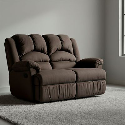 Imagen 2 del producto Sofá Reclinable Rosen Jarrie 2 Cuerpos Chex Manual Tela Gris