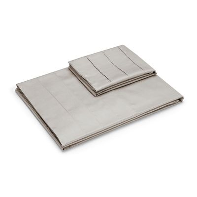 Sábana Rosen 300 Hilos Algodón Lisa Plata King