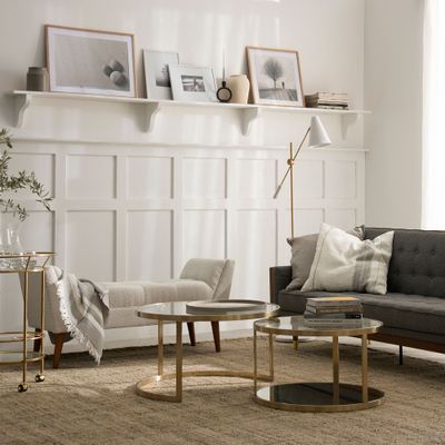 Imagen 2 del producto Banqueta Rosen Beyoglu Tela Gris