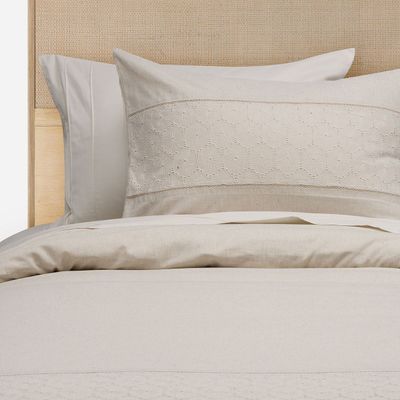 Imagen 2 del producto Funda Plumón Algodón Pure Gialla Beige 1,5 Plazas