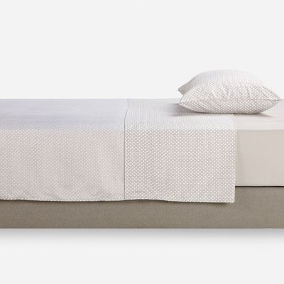 Sábana Rosen Microfibra Estampada Alex Plata 1,5 Plazas