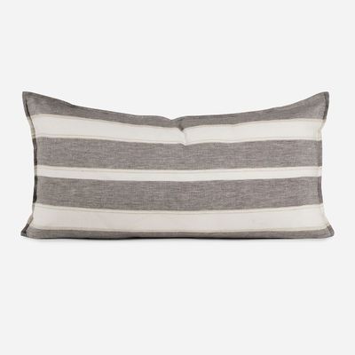 Cojín Lino Galicia 85 x 45 cm Café