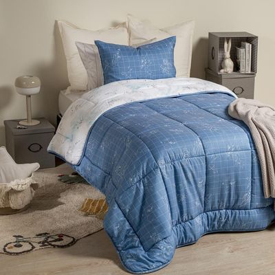 Imagen 2 del producto Plumón Microfibra Reversible Kids Space Tech 1,5 Plazas