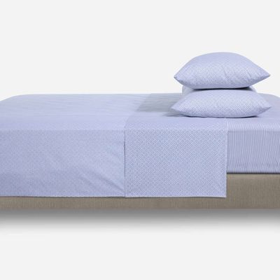 Sábana Rosen Miniprint 180 Hilos Natura King