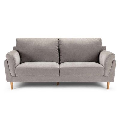 Sofá Rosen Wigmore 3 Cuerpos Tela Crema