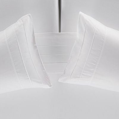 Imagen 2 del producto Sábana Body Shape 300 Hilos Algodón Lisa Blanca Súper King