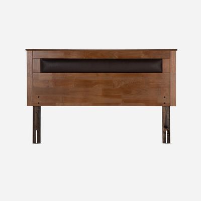 Imagen 2 del producto Cama Europea Pratta 2 Plazas Pata Acero + Respaldo Ferrara