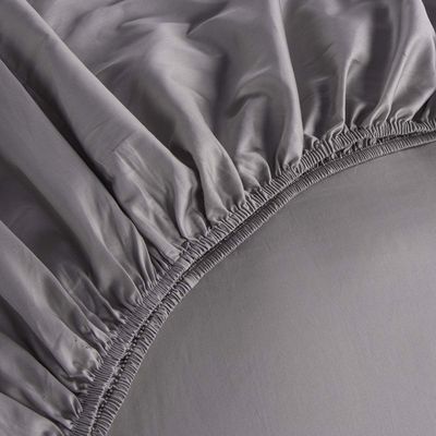 Imagen 2 del producto Sábana Inferior Rosen 300 Hilos Algodón Plata Súper King