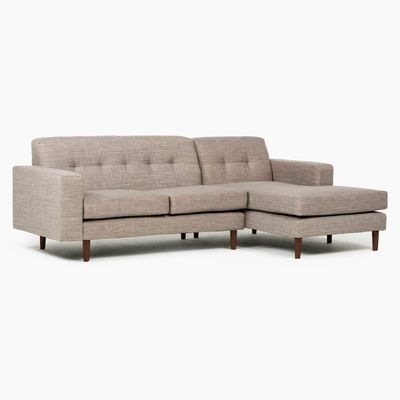 Imagen 1 del producto Seccional Acces 3 Cuerpos Gris Derecho