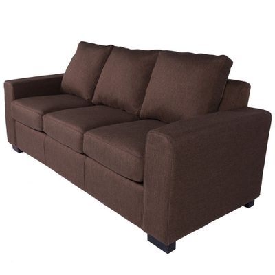 Imagen 2 del producto Sofá Momenti 3 Cuerpos Café Oscuro