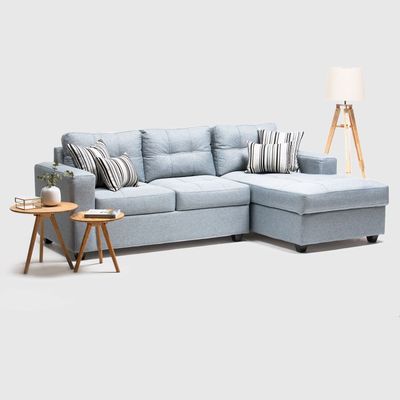 Seccional Derecho Gris Ottimo Divano