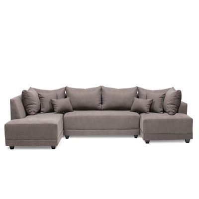 Seccional Doble Chaise Venneto Gris