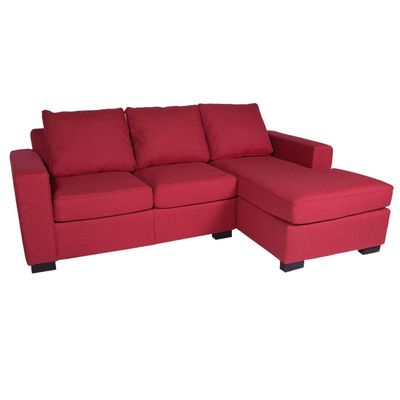 Imagen 2 del producto Seccional Momenti 3 Cuerpos Rojo Derecho