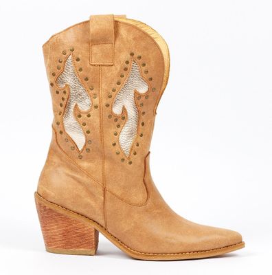 Bota Hisidora Break Toffe/Oro