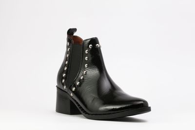 Botín Palermo Negro Lux