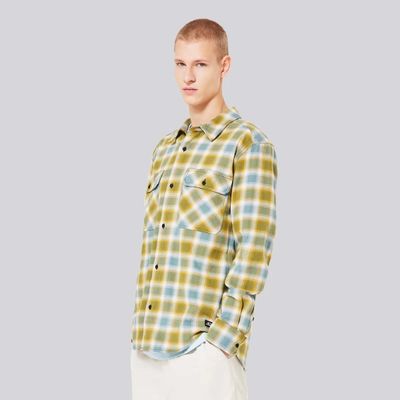 Imagen 2 del producto Camisa Hombre 90s Plaid LS Oakley Pacific/Mist/Sulfid Check