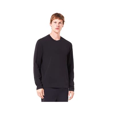 Polera Hombre All Day SS Long Oakley Blackout