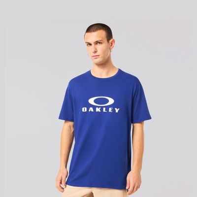 Polera Hombre O Bark 2.0 Oakley Crystal Blue