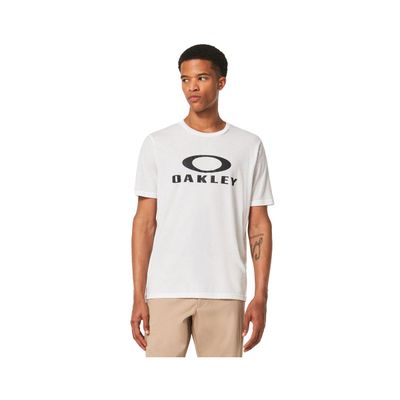 Polera Oakley O Bark Hombre White/Black