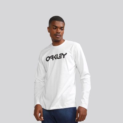 Imagen 2 del producto Polera Hombre Mark II LS Oakley White